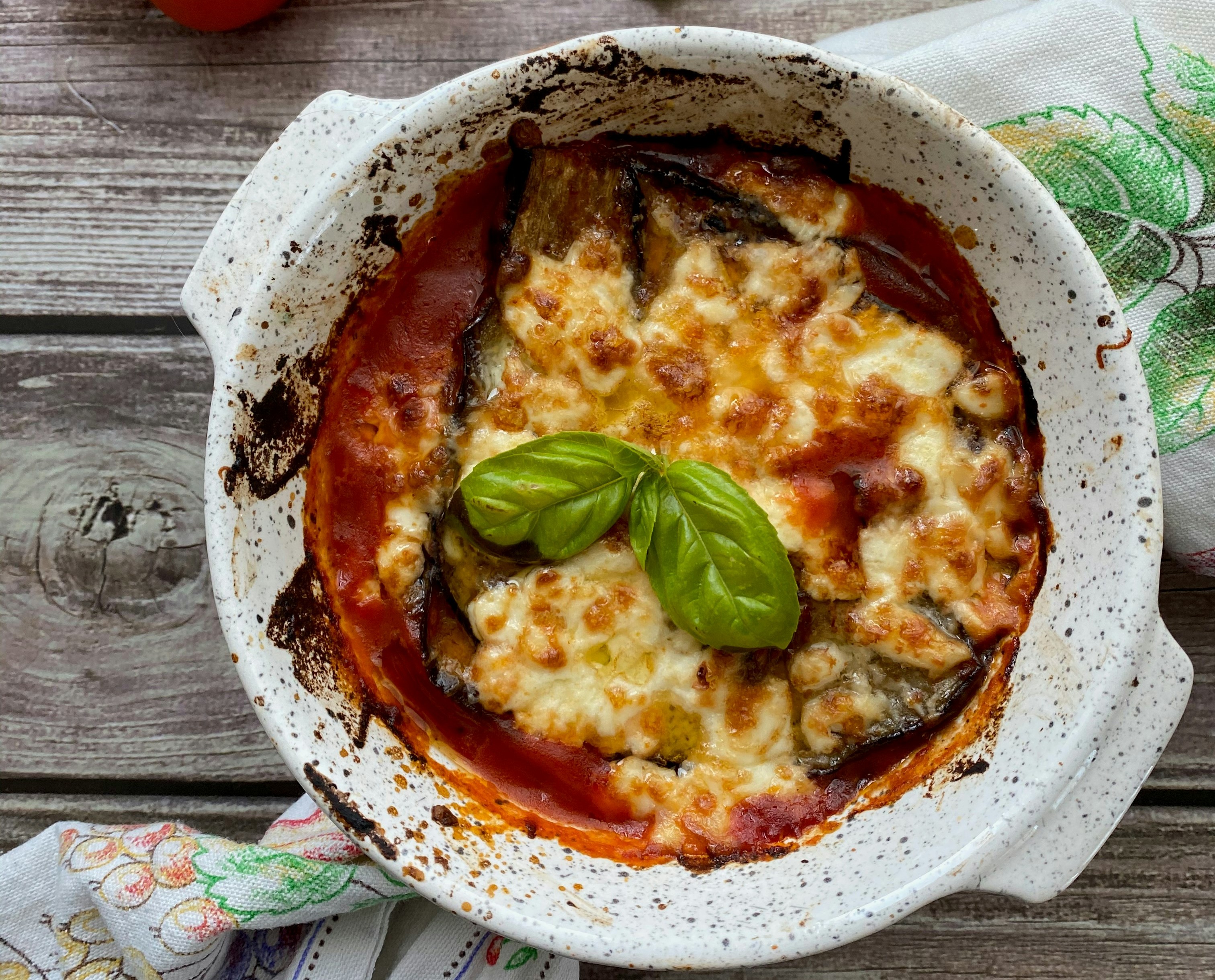 Parmigiana d'aubergines